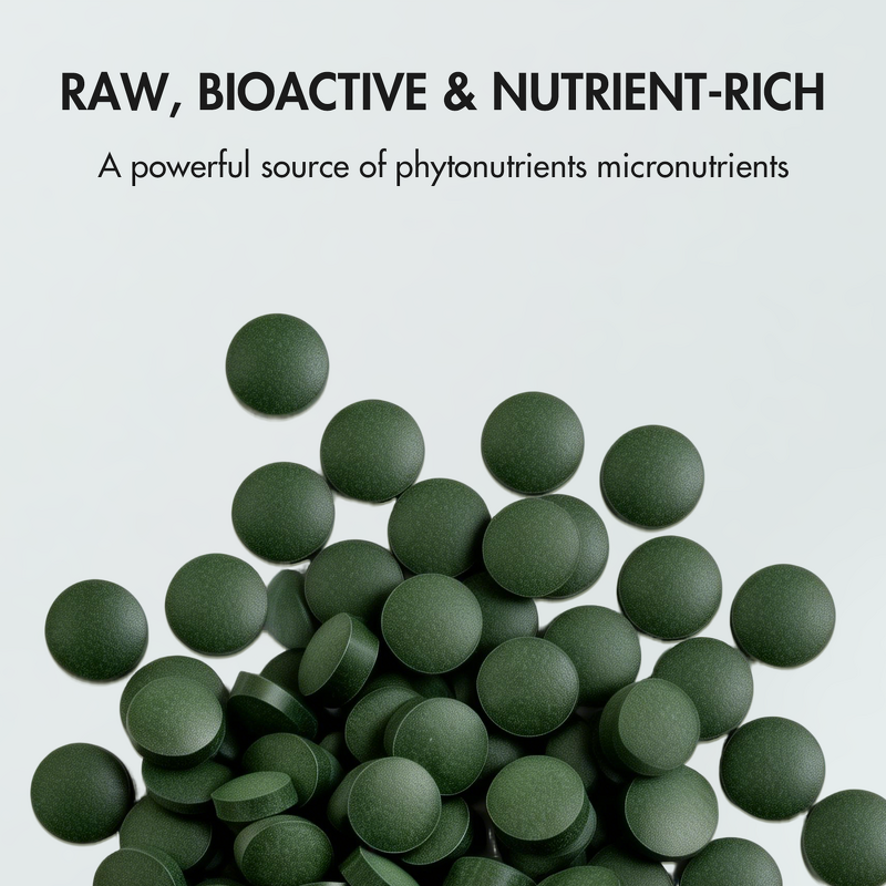 Plant Based Spirulina Tablets Manufacturer - Private Label Support Energy Liver Health Protein