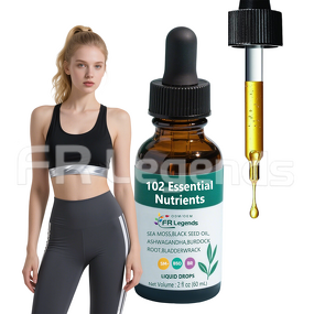 Sea Moss Extract Manufacturer - OEM Wholesale Organic Herbal Helps Improve Mental Clarity Nutrient Drops