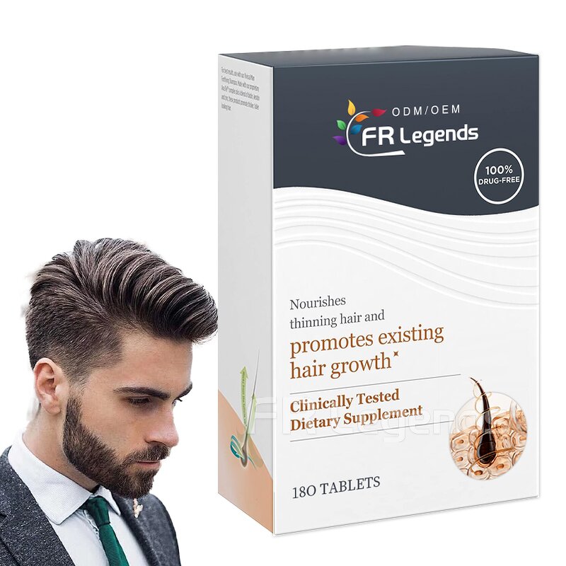 Hair Growth Pills Manufacturer - Wholesale Price Support Advanced Hair Health Strength for Men