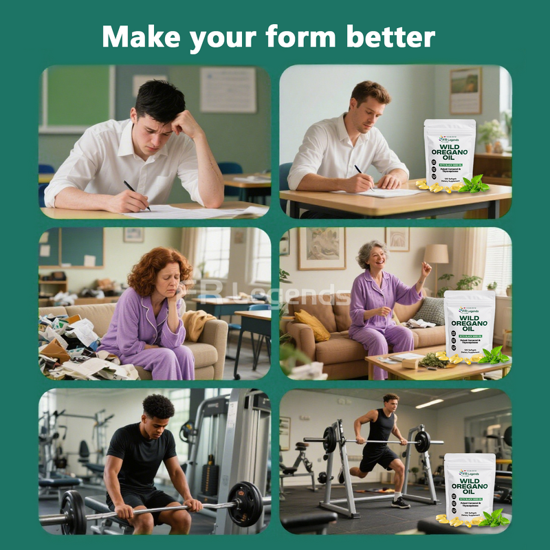 Wild Oregano Oil Softgel Manufacturer - Wholesale Price Enhance Immune System Herbal Supplement