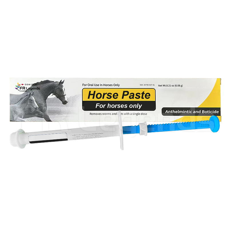 Equine Deworming Paste Manufacturer - Maunfacturer 1.87% Fast for Adult Foals Year Round Parasite Control