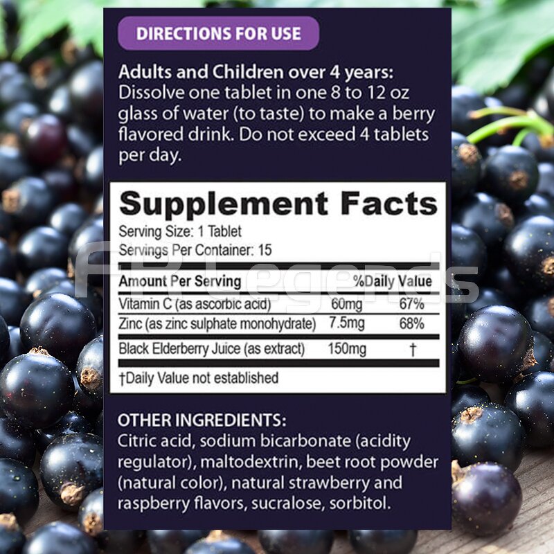 Vitamin C Supplement Manufacturer - OEM Customize Natural Supports Immune System with Zinc Effervescent Tablets