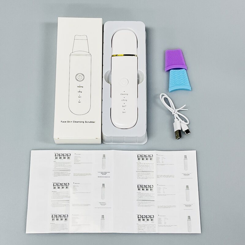 Ultrasonic Skin Scrubber - Salon Grade & 4 Levels