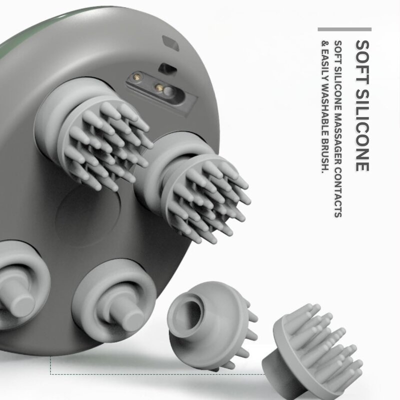 Waterproof Head Massager - Kneading for Cat Scalp