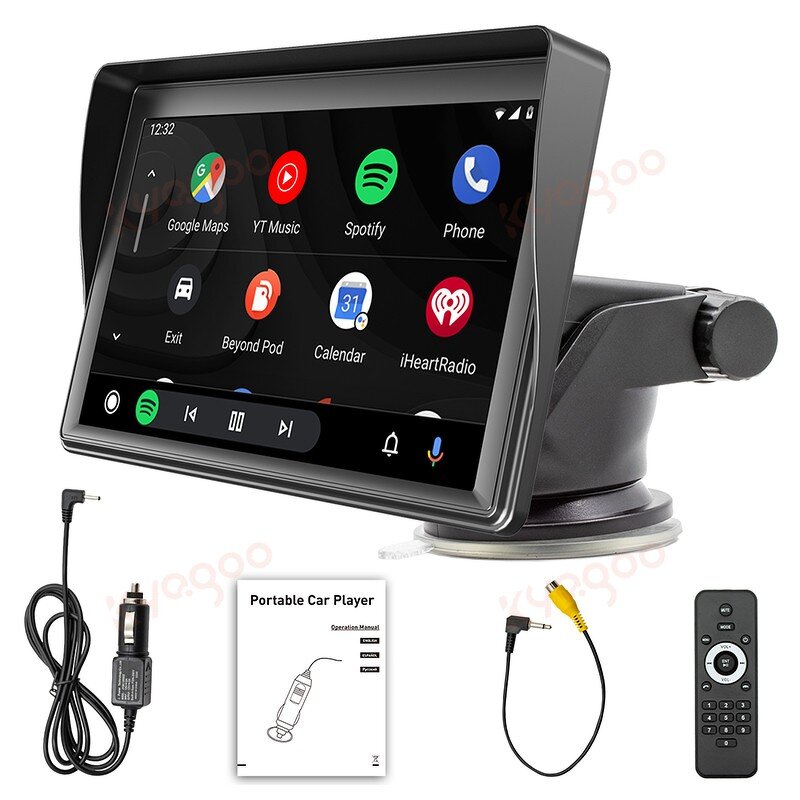 Car Player - with Back Camera & 4 Lights