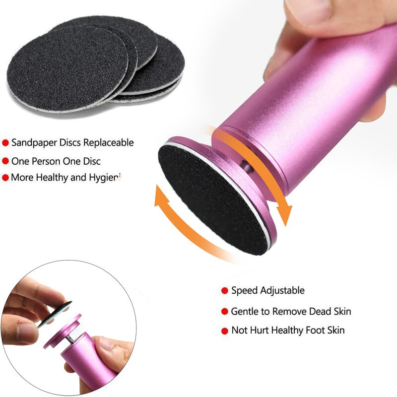 Electric Callus Remover - Portable & Rechargeable