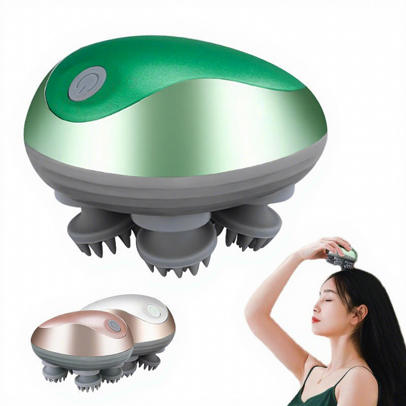 Waterproof Hair Massager - Kneading Head Massager