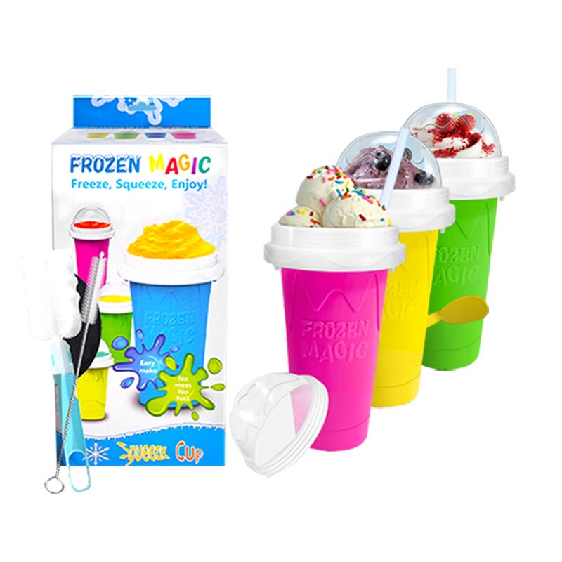 Portable Freeze Mug - Milkshake & Slushy Maker Cup