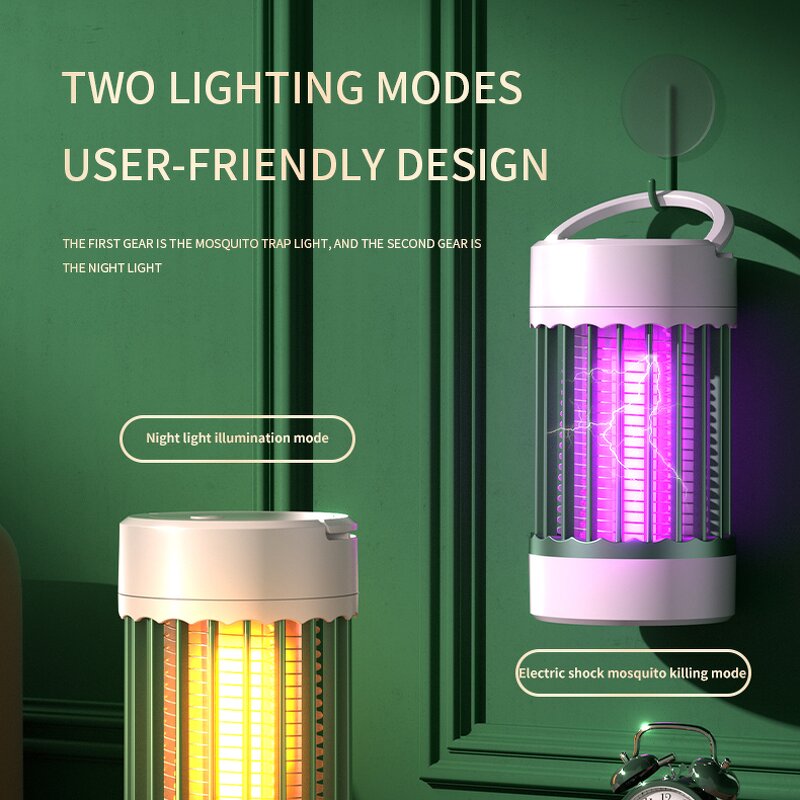 Electric Mosquito Zapper - Powerful with Hanging Loop