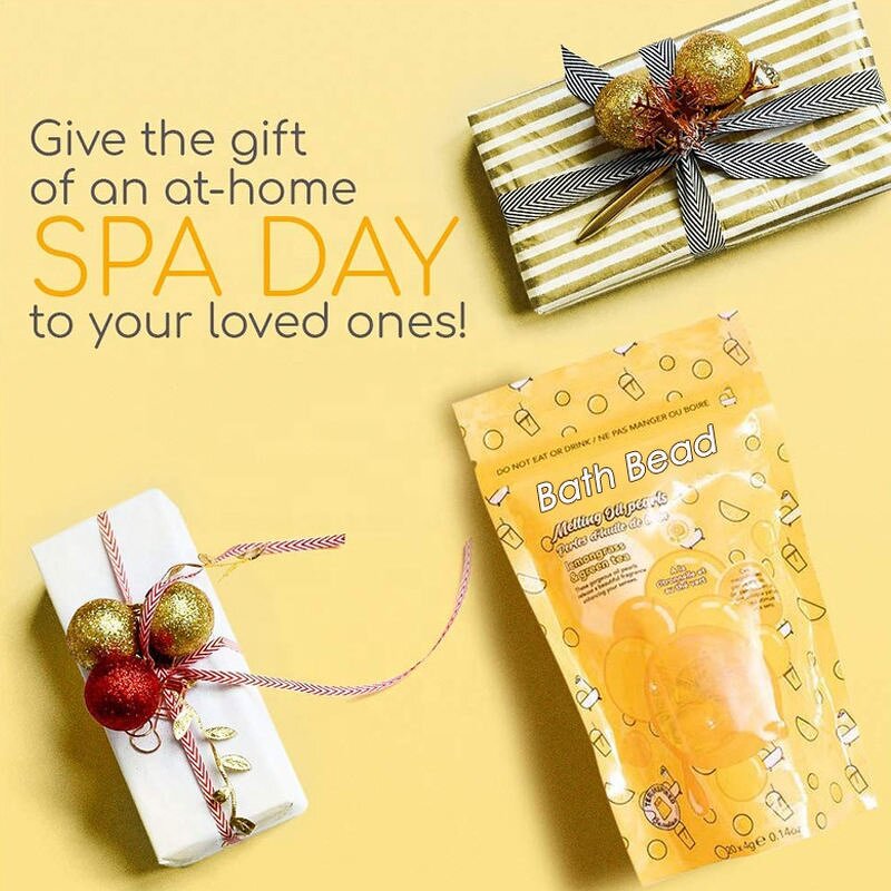 Bath Oil Capsule - Mini Pearls & Transparent Scented