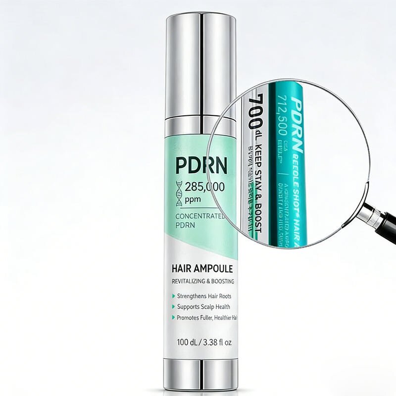 Scalp Ampoule Treatment - PDRN Dropper & Organic Ingredients