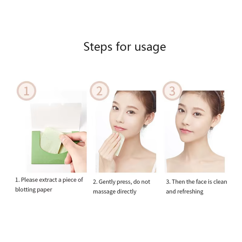 Facial Tissue - 2-Ply Portable & Oil Absorbing