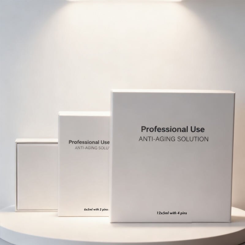 Face Serum Set - 3+1ea Whitening & Hyaluronic Acid