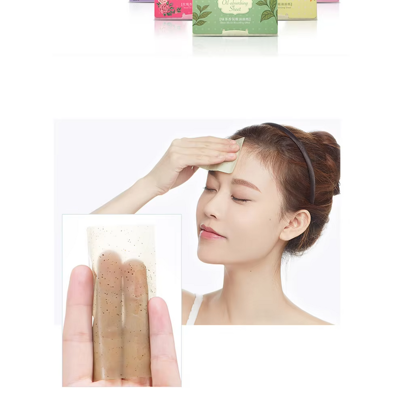 Facial Blotting Tissue - 2-Ply Virgin Wood Pulp & Oil Control