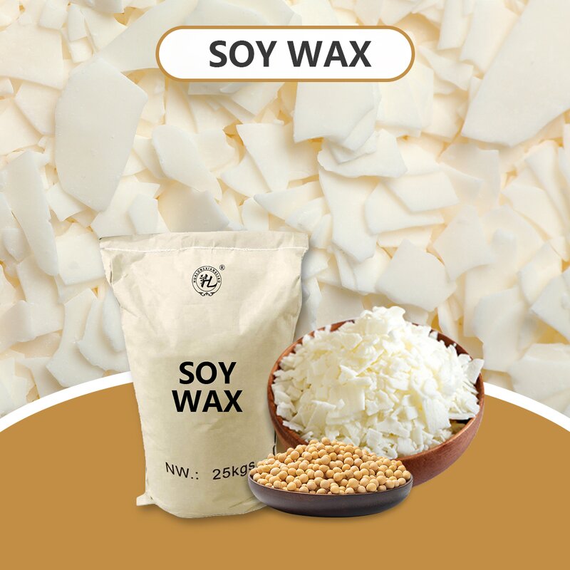 Soy Wax Manufacturer - 100% Natural Organic Flakes for Scented Candles Long Lasting
