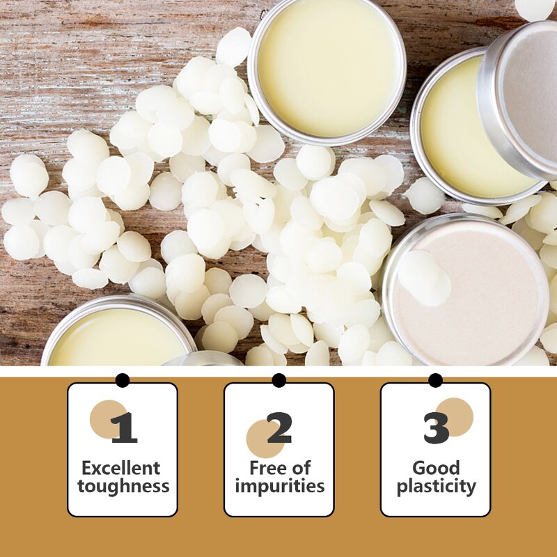 Bee Wax Manufacturer - 100% Natural White for Scented Candle Making 65 High Melt