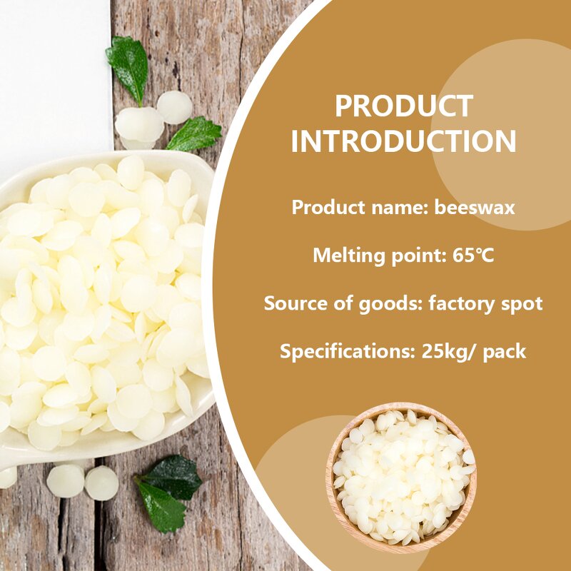 Bee Wax Pellet Manufacturer - Raw White for Scented Wick Candle Making