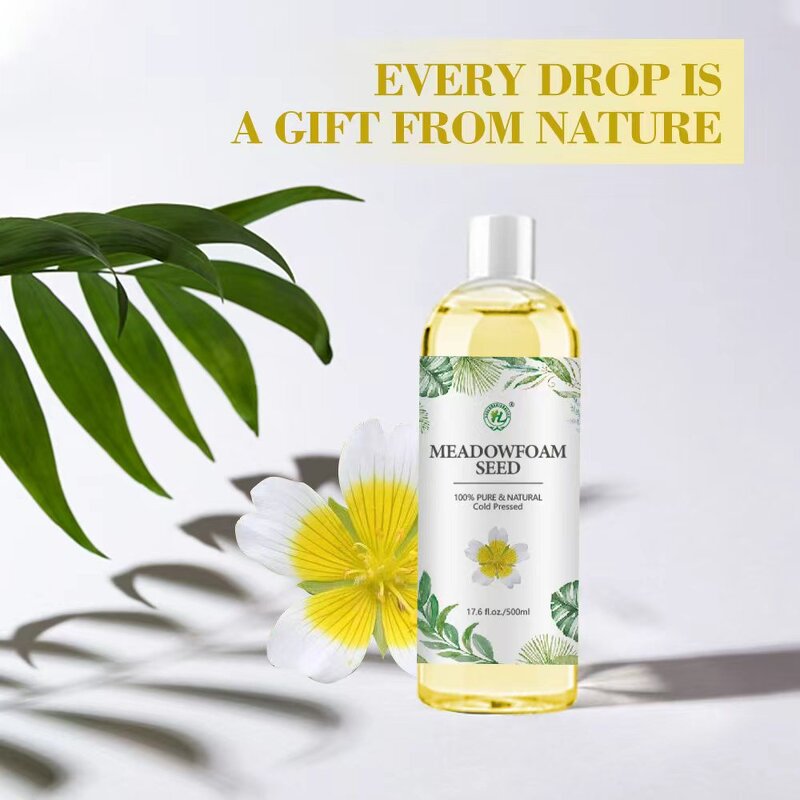 Meadowfoam Seed Oil Manufacturer - 100% Pure Organic Cold Pressed & OEM
