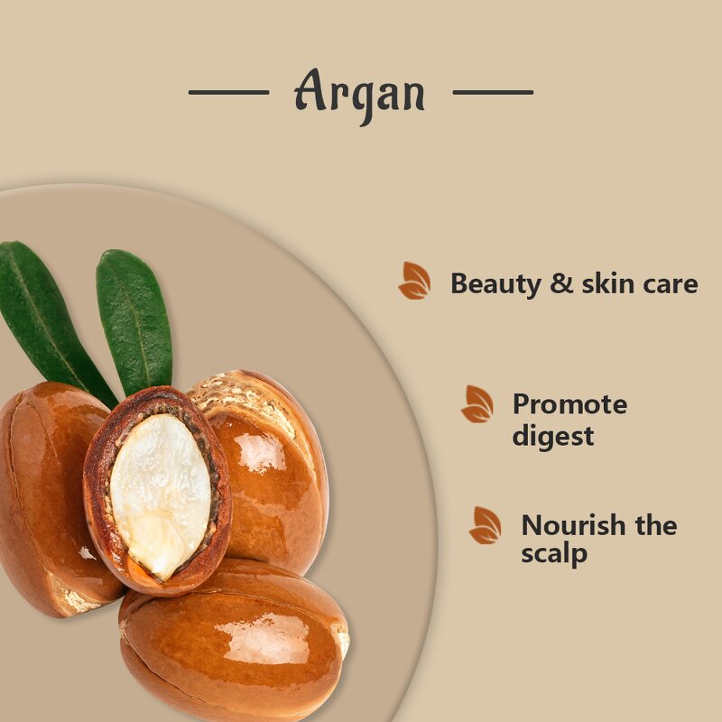 Argan Oil Manufacturer - 100% Pure Organic Virgin Cold Pressed for Hair Shampoo & Private Label