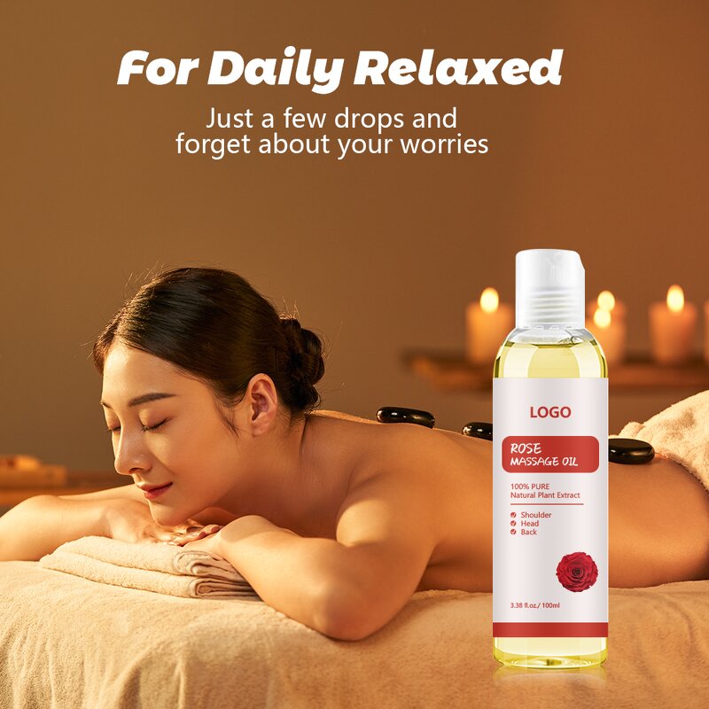 Red Rose Massage Oil Manufacturer - 100% Pure Natural China Rose Extract