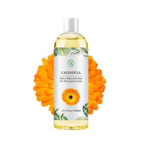 Calendula Oil Manufacturer - 100% Pure Organic Infused Carrier Oil & OEM