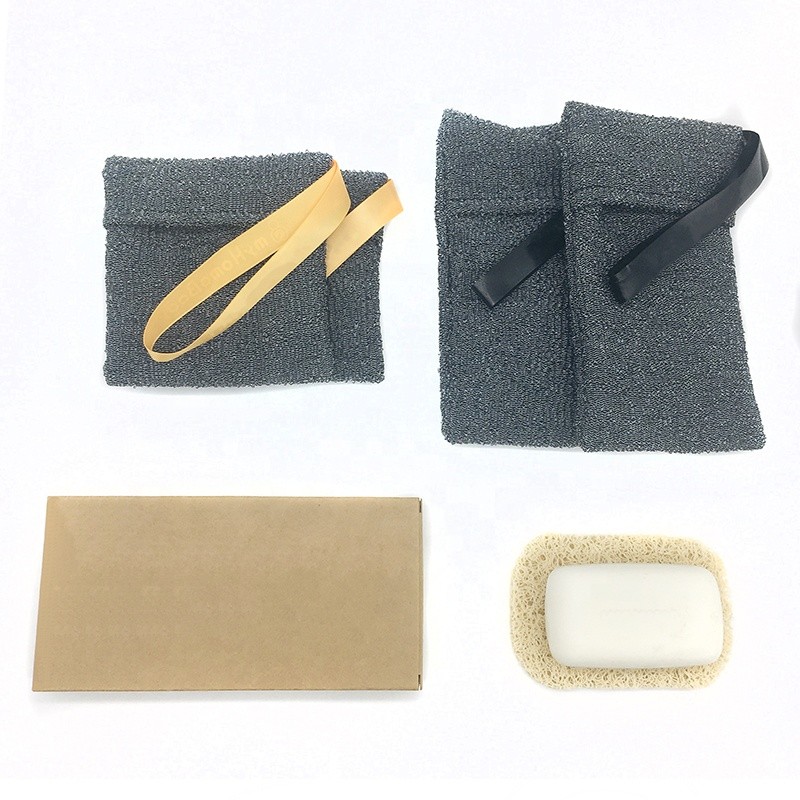 Soap Saver Pouch Supplier - Natural Drawstring Mesh Bag