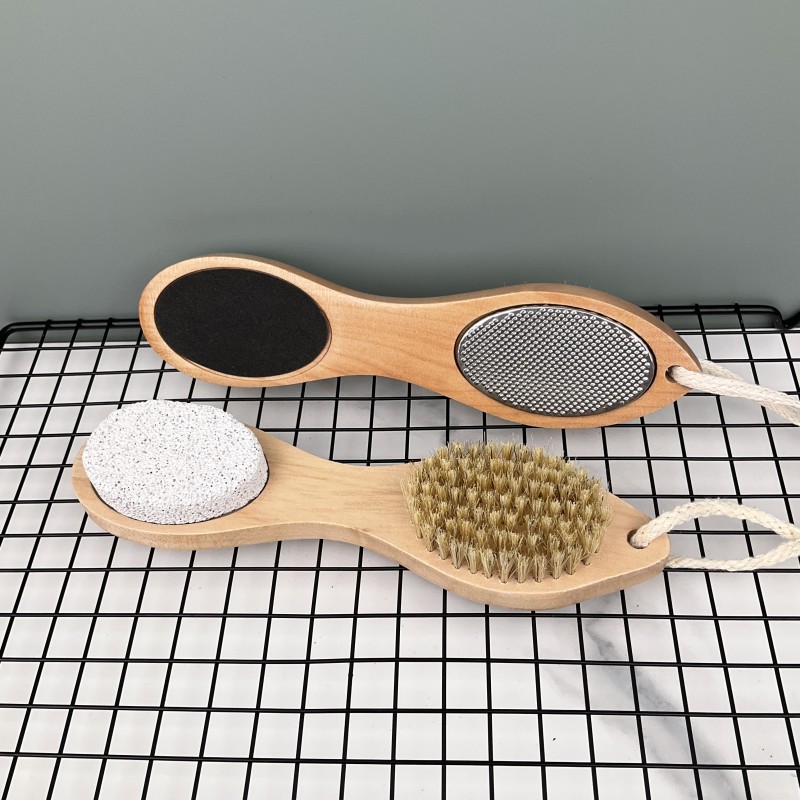 Foot Scrub Brush Factory - Multi Purpose Wooden Callus Remover