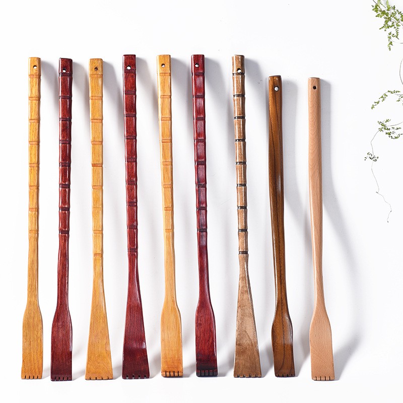 Back Scratcher Supplier - Custom Finger Shaped Bamboo Wood