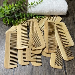 Bamboo Hair Comb Manufacturer - Eco Friendly Wide Tooth Comb