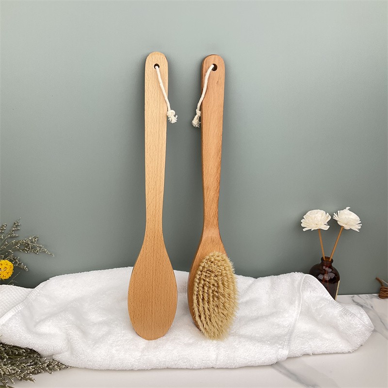 Bath Brush Manufacturer - Eco Friendly Non-Slip Beech Wood