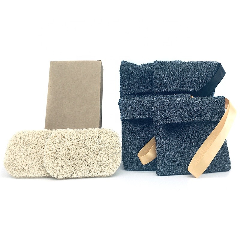 Soap Saver Pouch Supplier - Natural Drawstring Mesh Bag