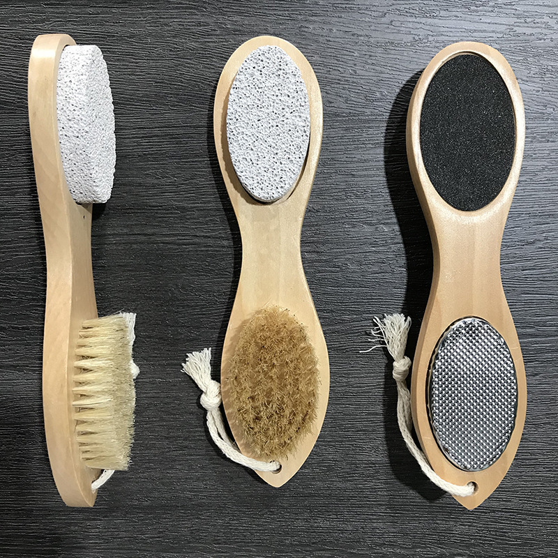 Foot Scrub Brush Factory - Multi Purpose Wooden Callus Remover