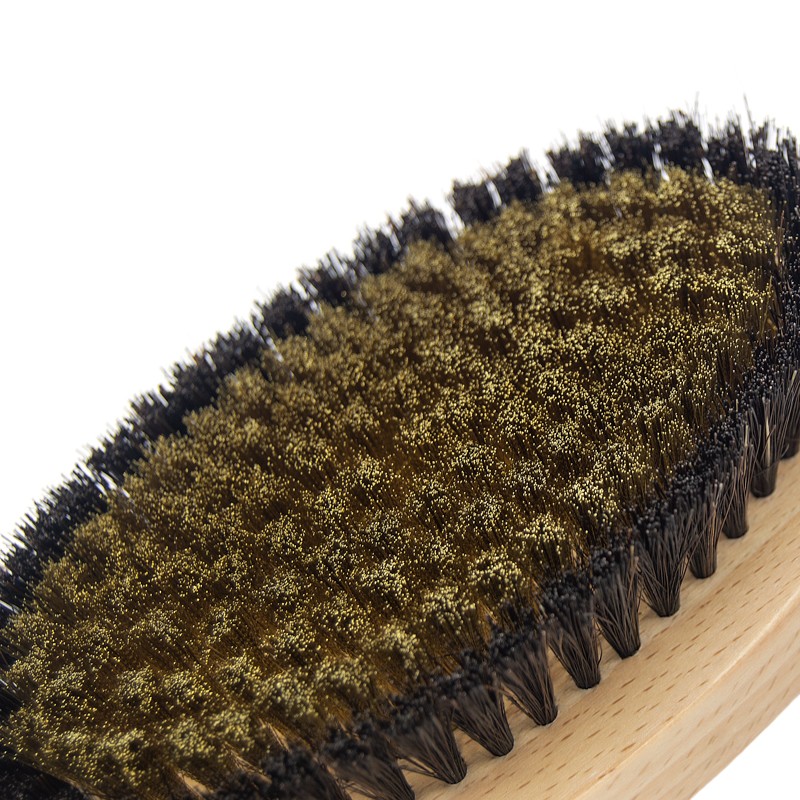Copper Bristle Brush Supplier - Bronze Bristle Beech Wood Handle