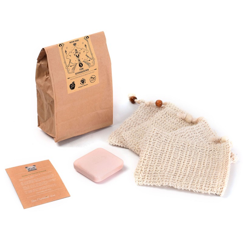 Sisal Soap Bag Supplier - Custom Size Free Sample