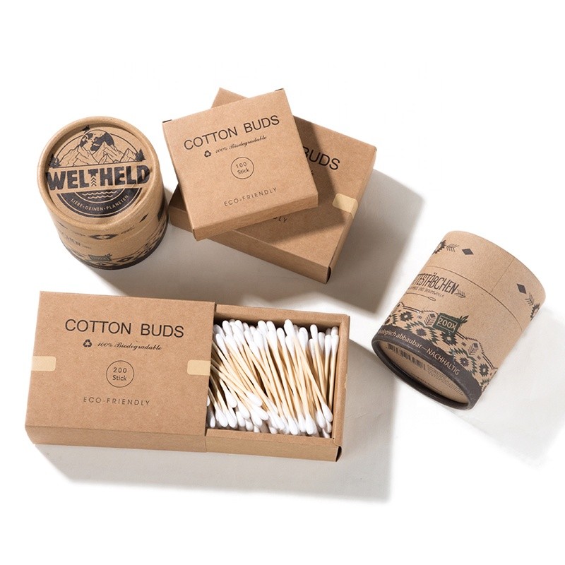 Cotton Buds Supplier - Eco Friendly Bamboo Stick 200 Pcs