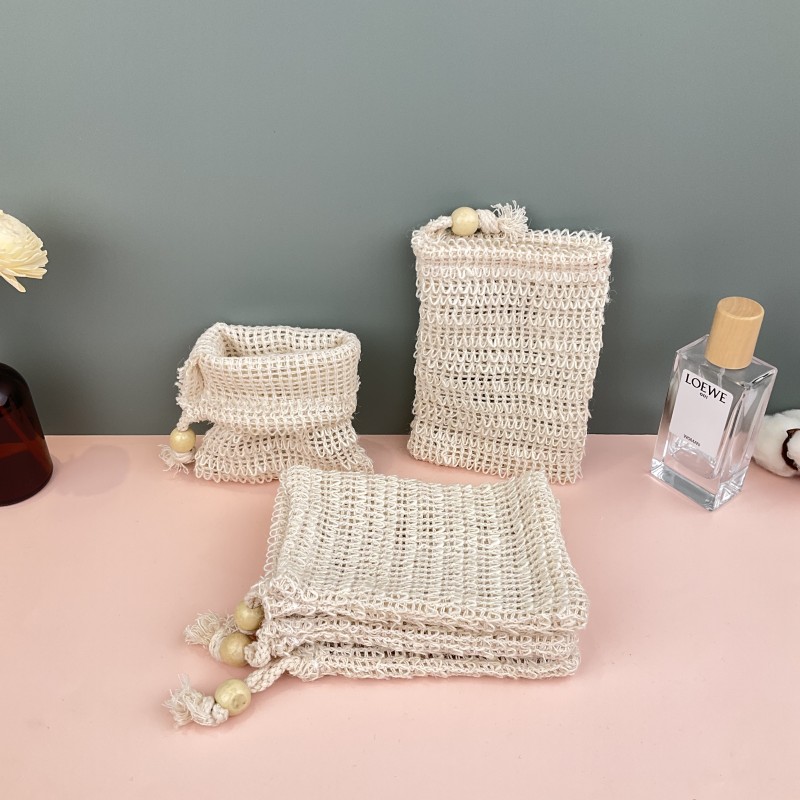 Soap Bag Manufacturer - Customize Jute Bamboo Fiber