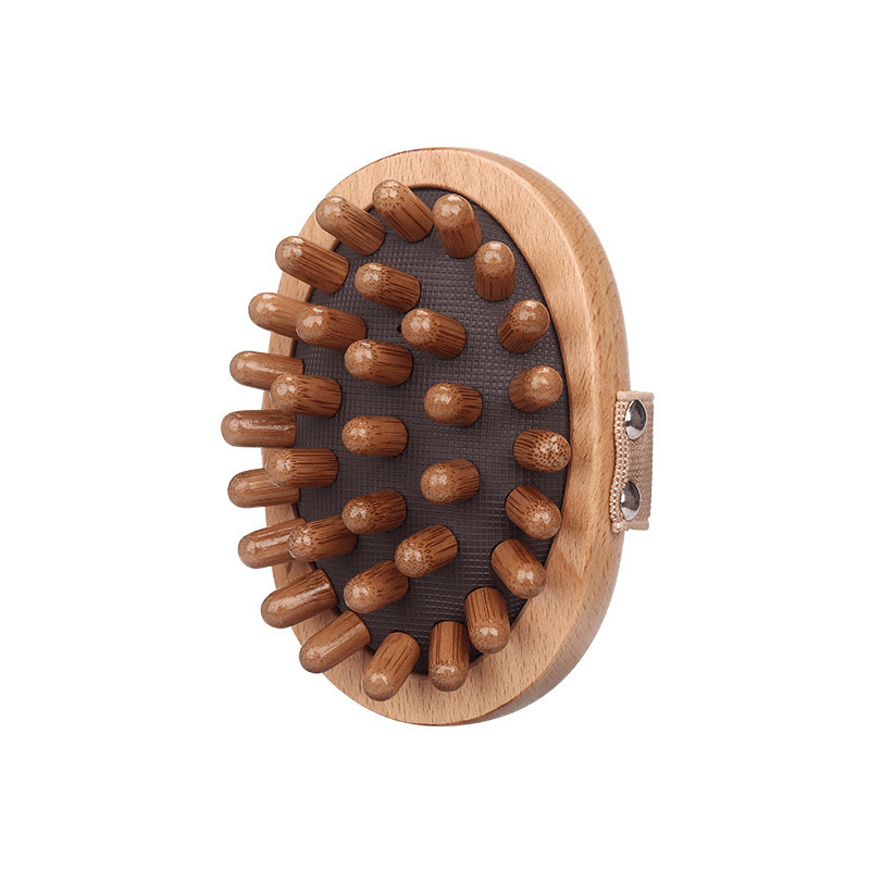 Handheld Massager Manufacturer - Wooden Beads Spa Body Scalp