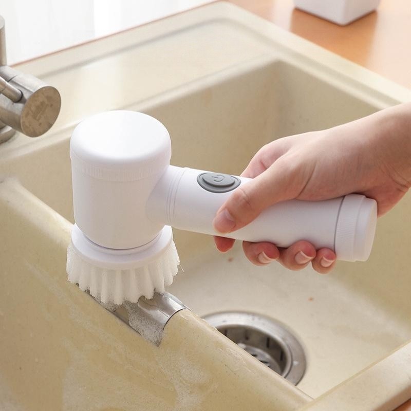 Electric Cleaning Brush Manufacturer - USB Rechargeable Spin Scrubber