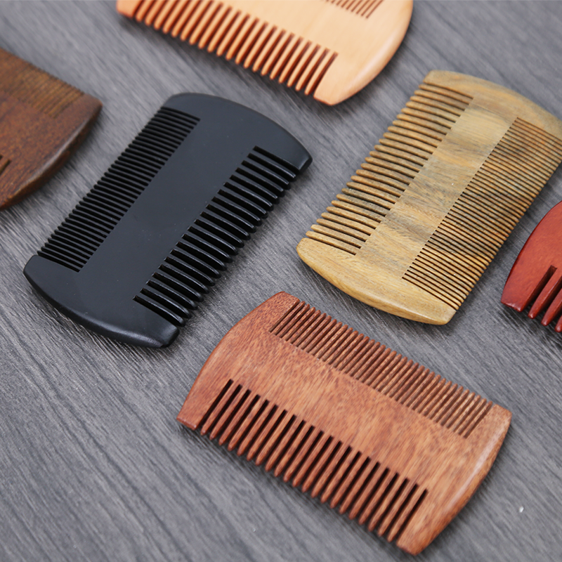 Beard Comb Factory - Custom Logo Sandalwood Wide Tooth