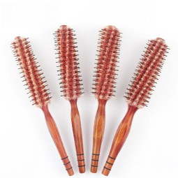 Round Hair Brush Manufacturer - Nylon Bristle Aluminum Barrel