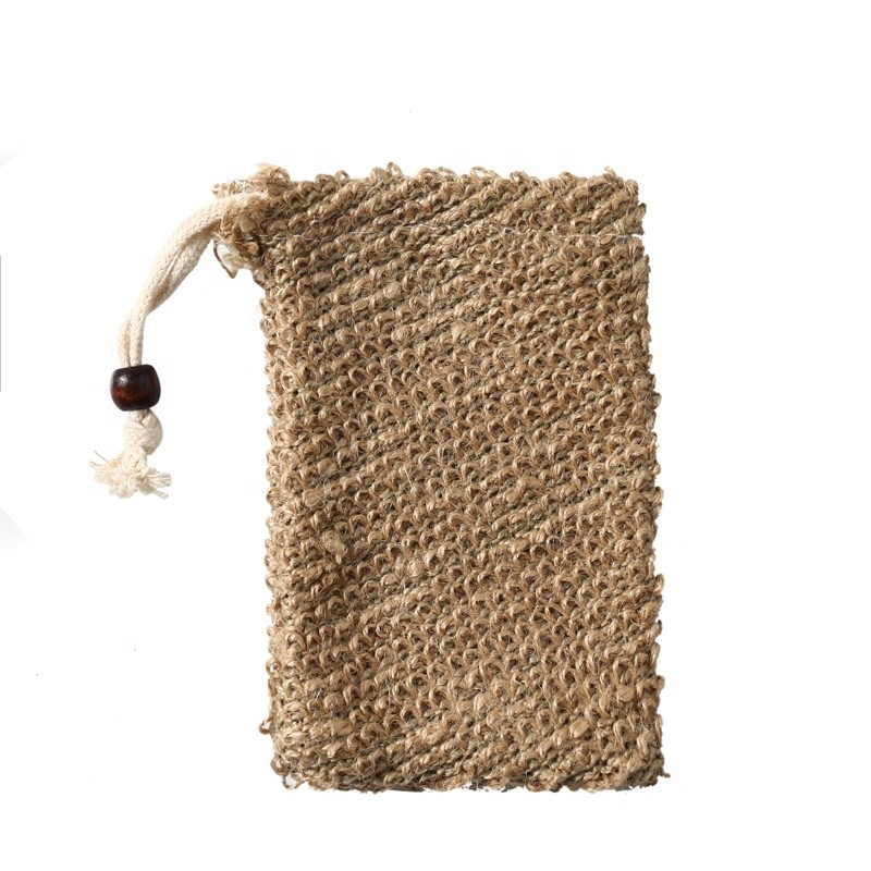 Soap Saver Bag Supplier - Natural Cotton Sisal Mesh