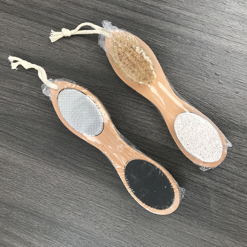 Foot Scrub Brush Factory - Multi Purpose Wooden Callus Remover