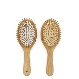 Bamboo Hair Brush Supplier - Durable Natural Massage Comb