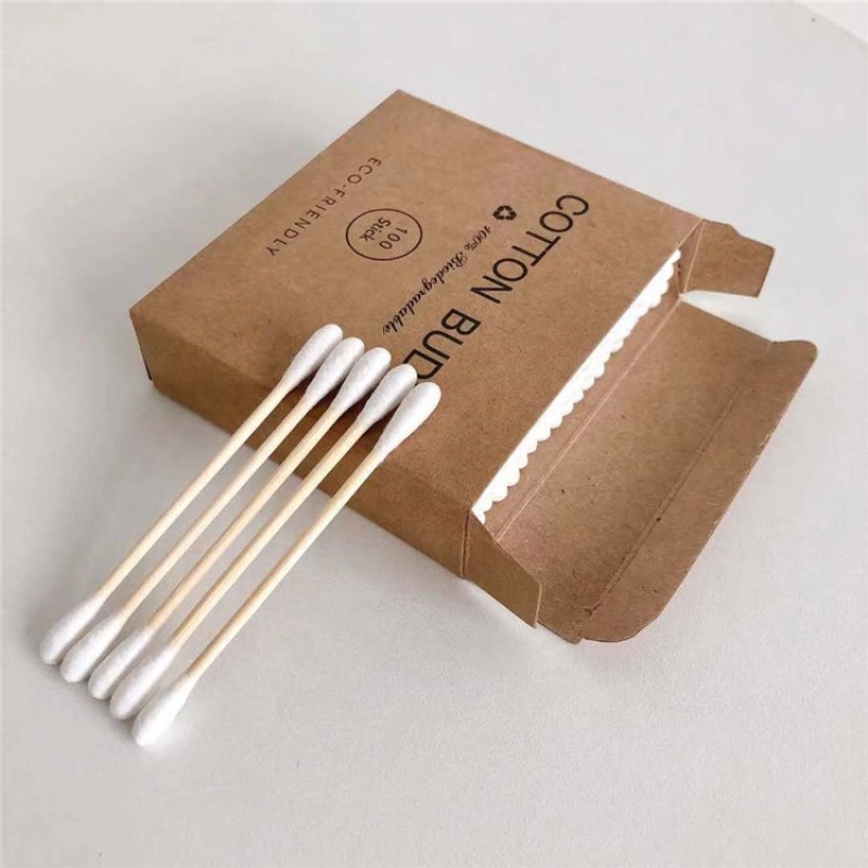 Cotton Buds Manufacturer - Disposable Double Headed Bamboo