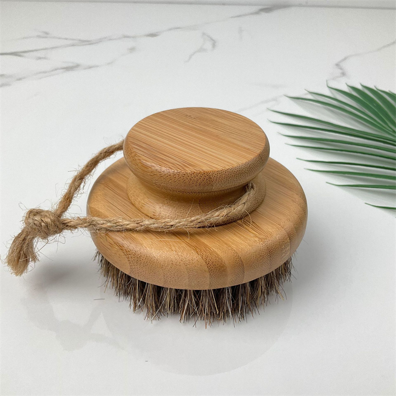Body Brush Manufacturer - Private Label Natural Boar Bristle Wood Handle