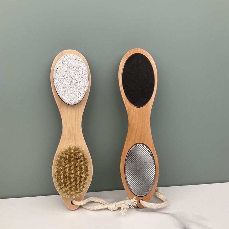 Foot Scrub Brush Factory - Multi Purpose Wooden Callus Remover