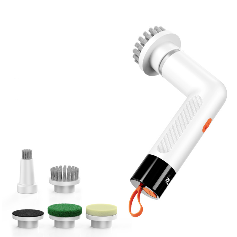 Electric Pot Scrubber Manufacturer - Automatic ABS Long Handle