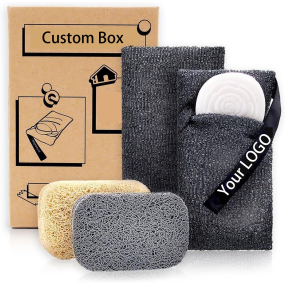 Soap Saver Pouch Supplier - Natural Drawstring Mesh Bag