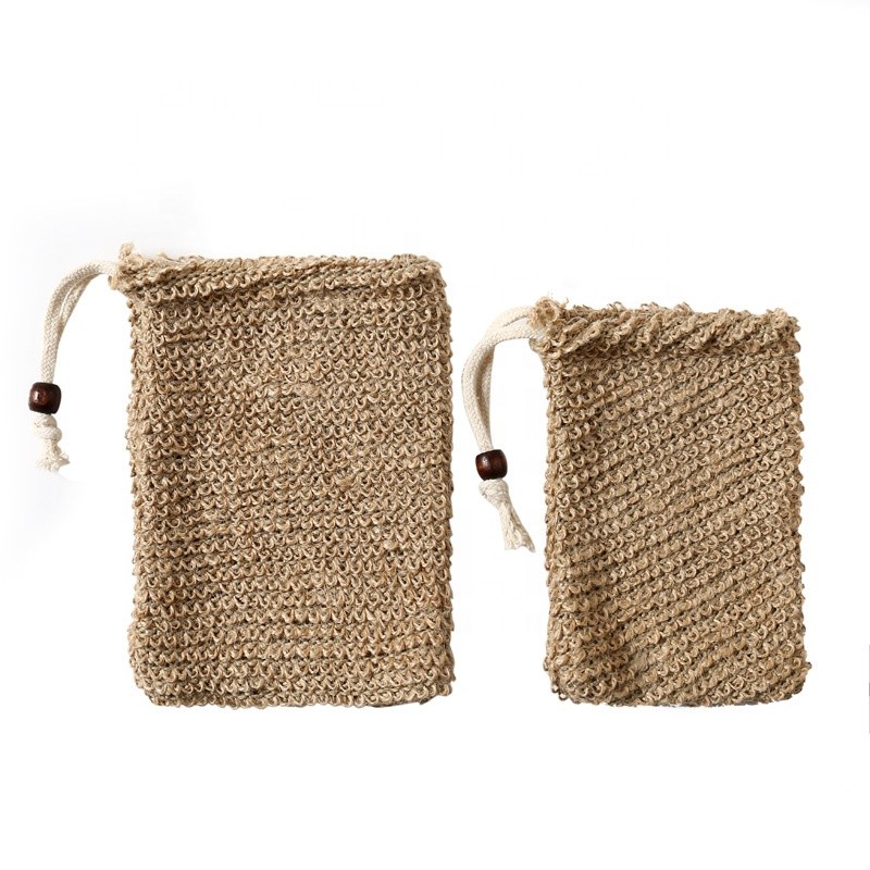Soap Saver Bag Supplier - Natural Cotton Sisal Mesh