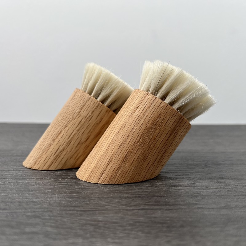 Face Cleaning Brush Manufacturer - Goat Bristle Wooden Handle